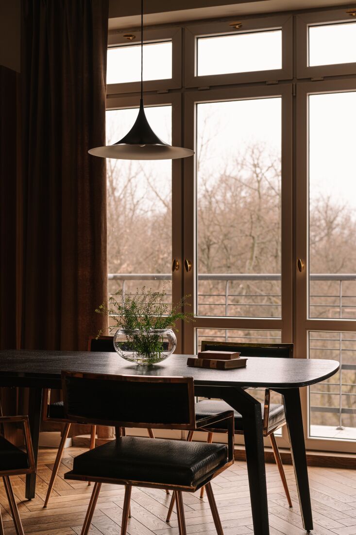 colombe studio warsaw apartment dining