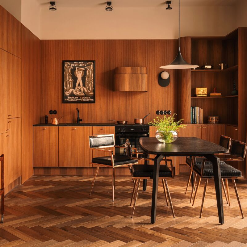 colombe studio warsaw apartment kitchen  