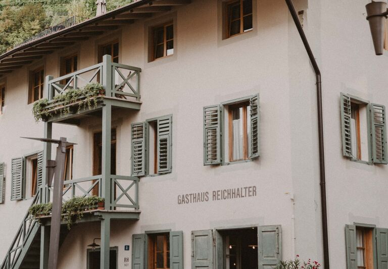 The Good Gasthaus 1477 Reichhalter in Lana South Tyrol portrait 4