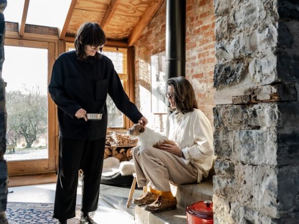 leila el kayem sophie mayer devon home studio modern house  