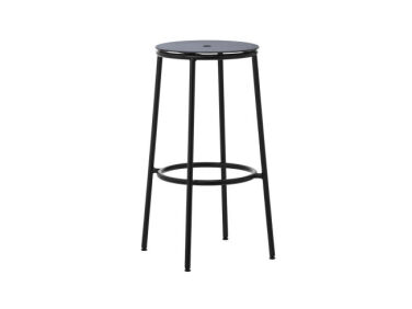 normann copenhagen circa bar stool black steel   1 376x282
