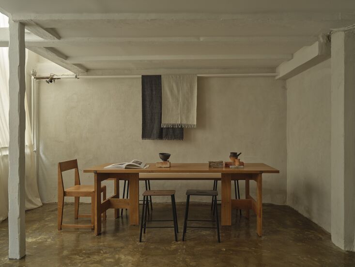 frama seating and the farmhouse trestle table. 26