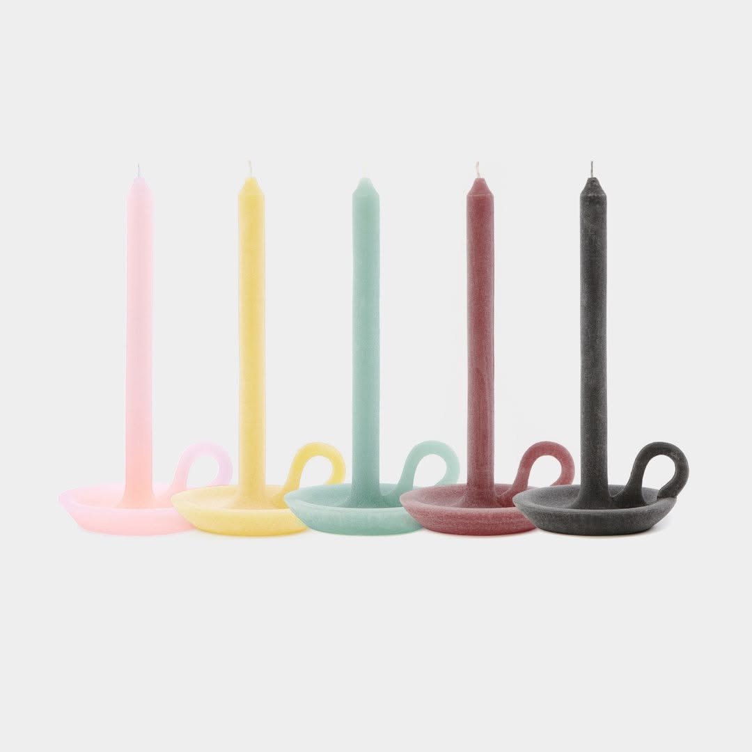 6 Favorites: Sculptural Self-Standing Taper Candles - Remodelista