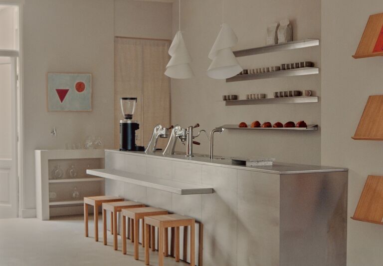 two story amsterdam gallery cafe shop designed by atelier axopeter dalsgaard photo 5  