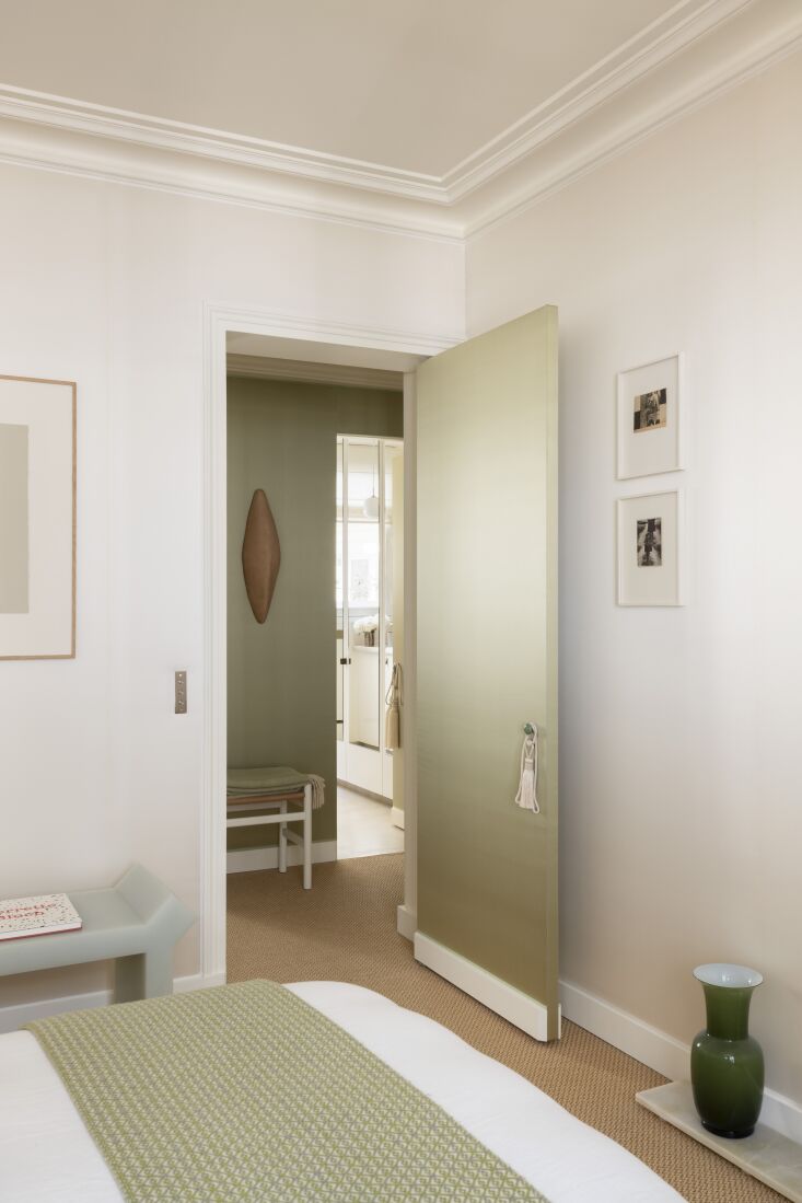 the doors are all custom made pivot doors finished with holland & sherry or 29