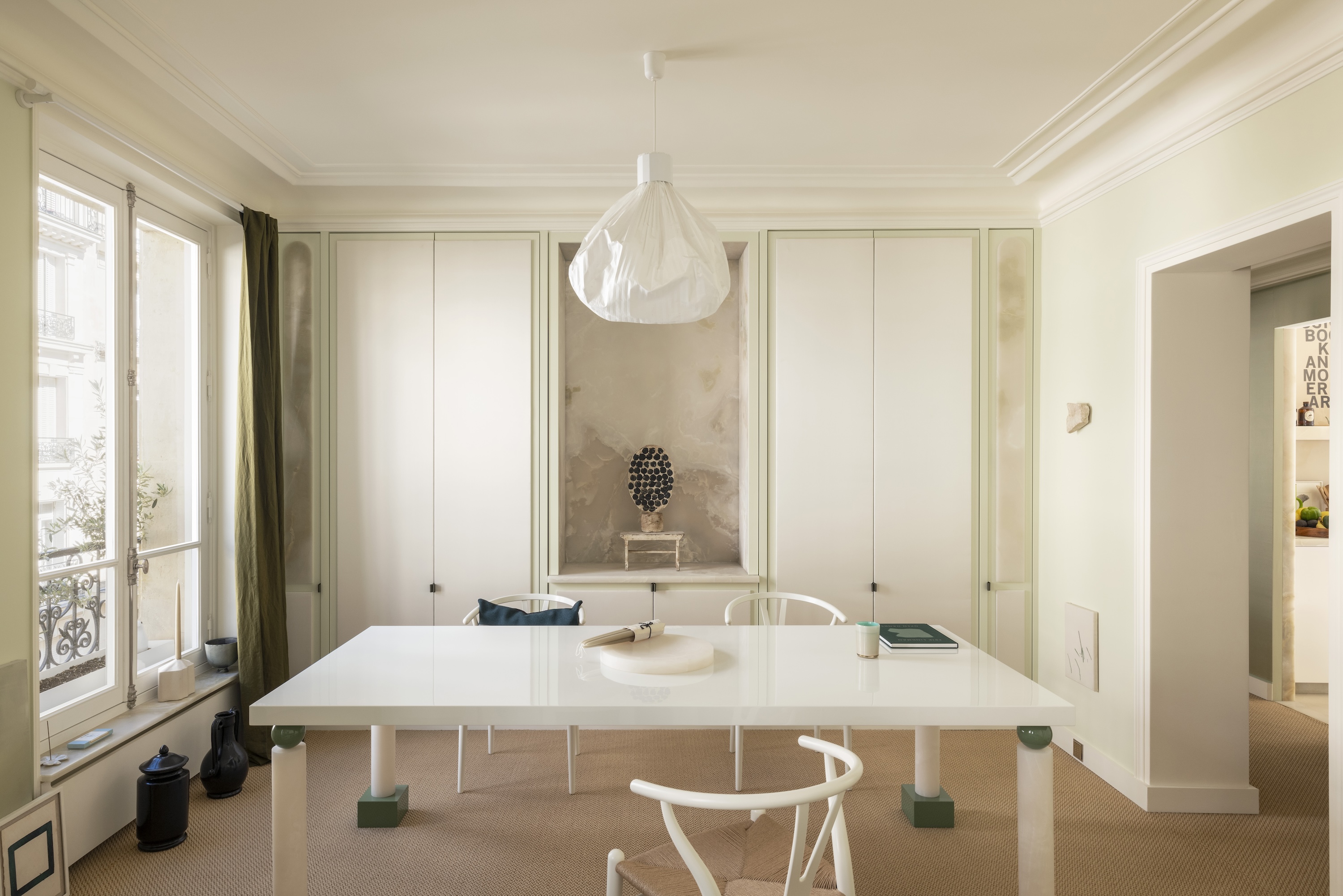 Architect's Apartment in Paris: Francesco Balzano's Auteuil Home and Studio