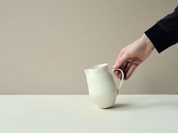 porcelain custard jug blackheath pottery pophams home crop cover    