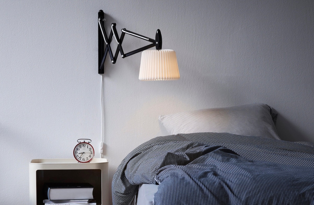le klint 335 sax wall light black via hansen interiors of wisconsin 1