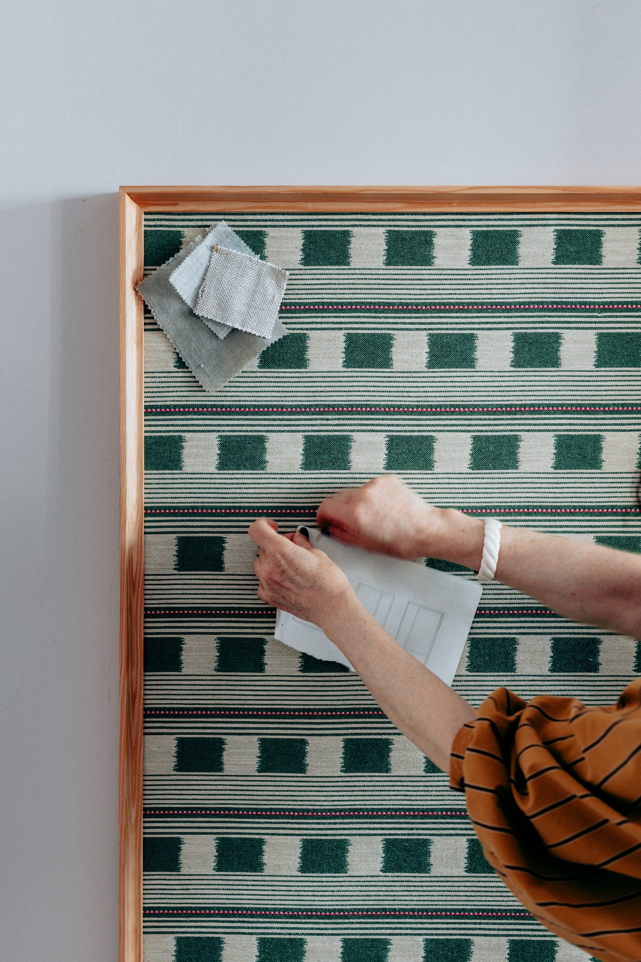 The World's Chicest Bulletin Board Design from Kbenhavns Mbelsnedkeri of Denmark