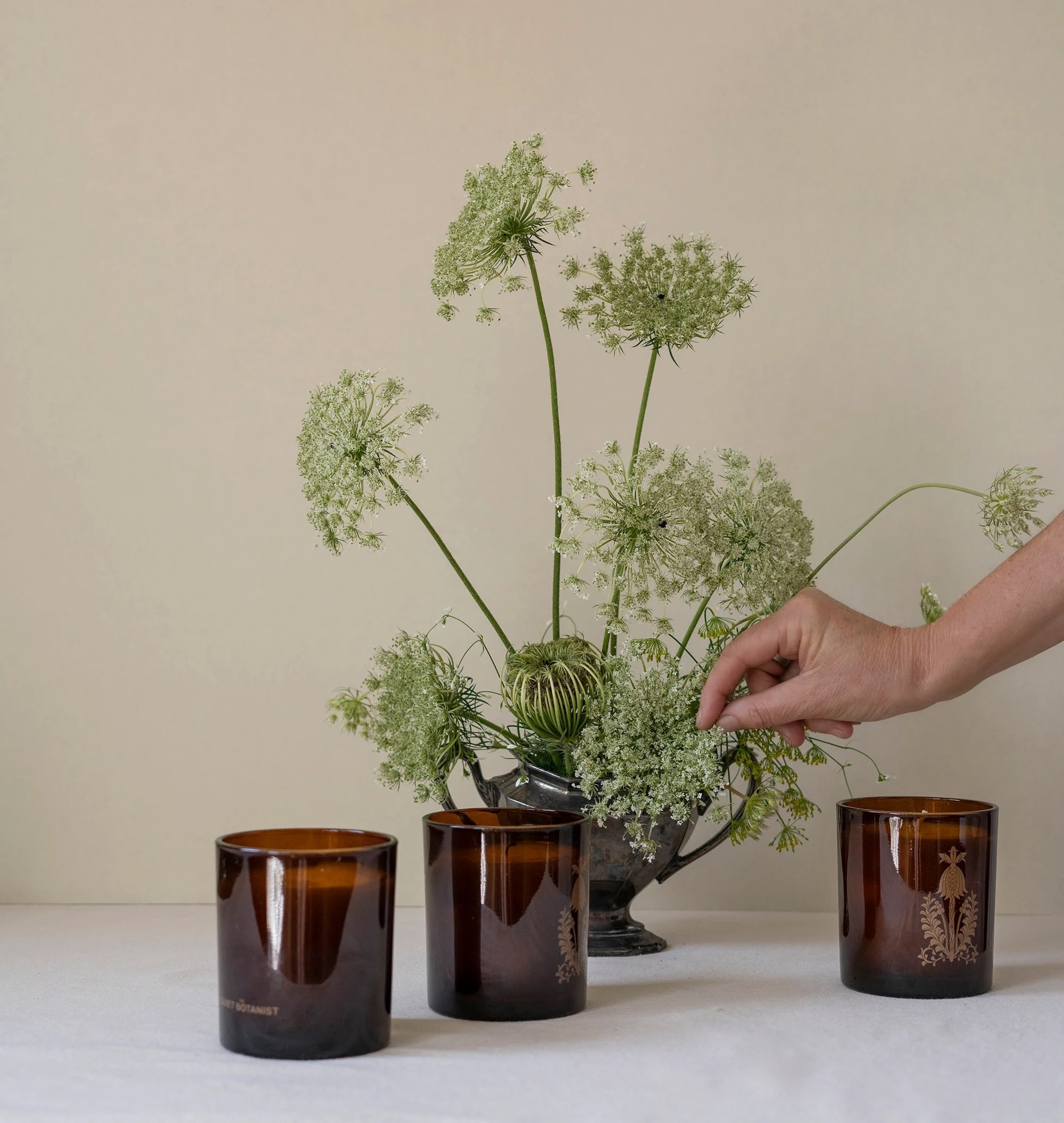 quiet botanist in the weeds candle crop 17
