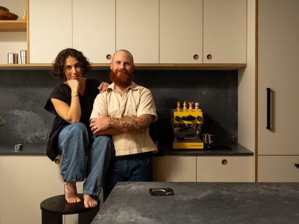 A Machine Shop Makeover A Young Couples New LiveWork Quarters in Old City Philadelphia portrait 4