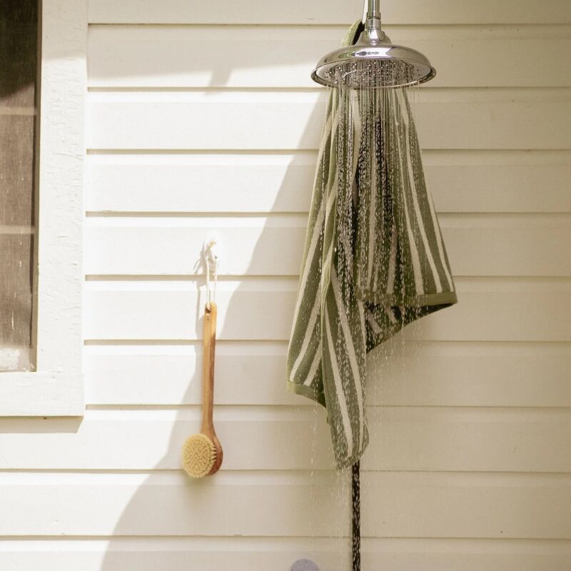bonnie cotton bath towel green june home supply  
