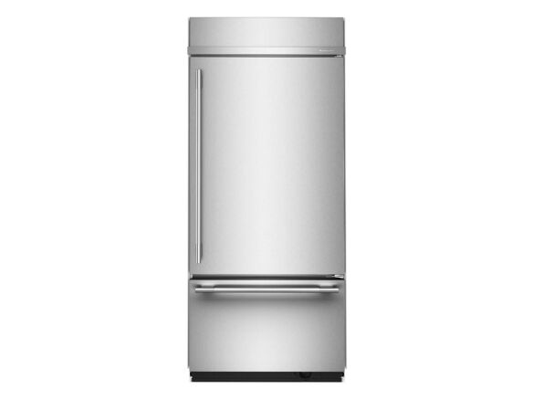 kitchenaid 36 inch built in bottom freezer refrigerator (kbbr336sps) 15
