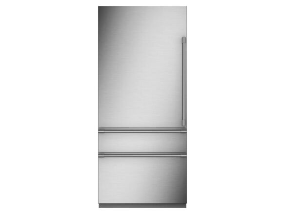 monogram 36 inch integrated bottom freezer refrigerator (zic363ipvlh) 7