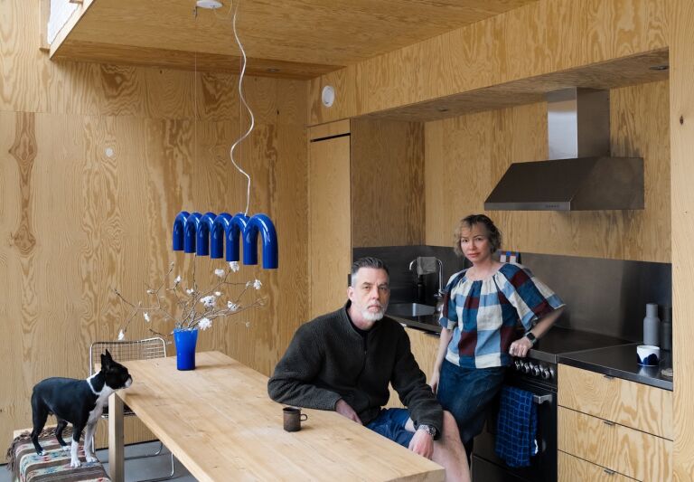 At Home on the West Coast of Sweden: A Plywood Retreat Filled with Cost-Conscious Design Ideas