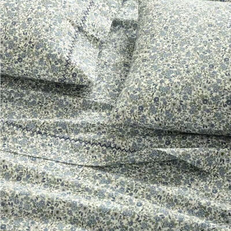 garnet hill agnes micro print sheet set  