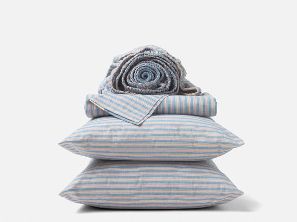 organic crinkled percale sheet set 12