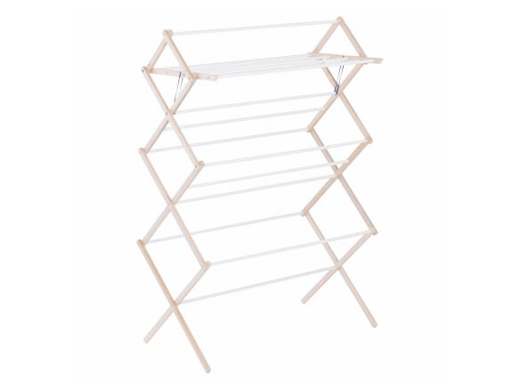 15 dowel wooden clothes drying rack 13