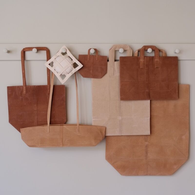 hero japanese waxed canvas bags at building block etc a design gallery in silverlake la  