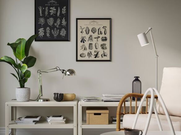 ikea kolbjorn shelf unit short  