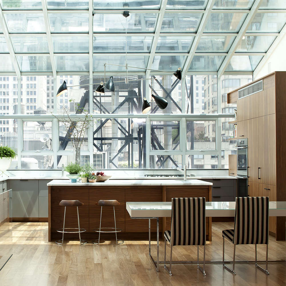 glass house kitchen and dining 8