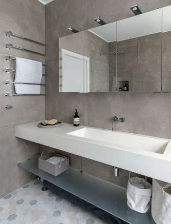 minimalist london apartment bathroom designed by french brooks interiors 17